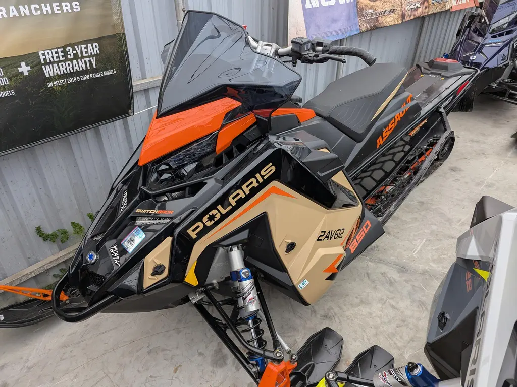 2022 Polaris 850 Switchback Assault 146 Tan/Orange