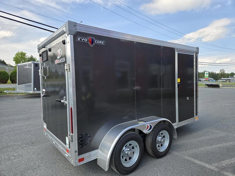 Ideal Cargo Remorque Fermée Évocore 6x12 Porte Rampe 2024 alt