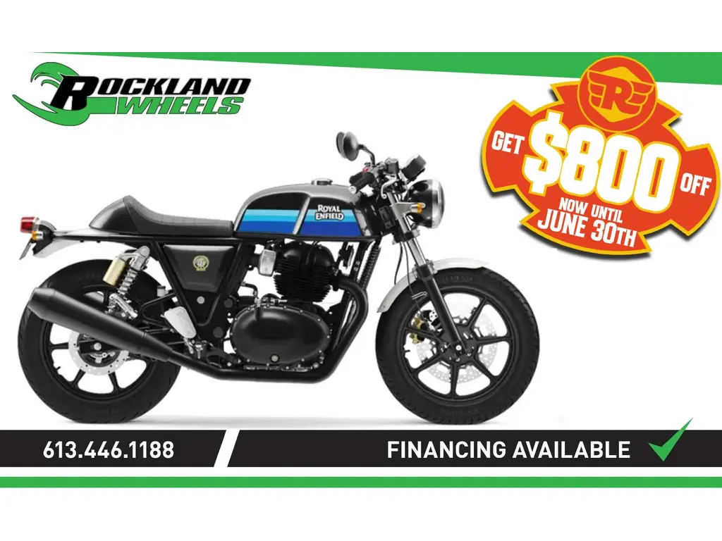 Royal Enfield CONTINENTAL GT 650 - STREAMLINE BLUE 2024