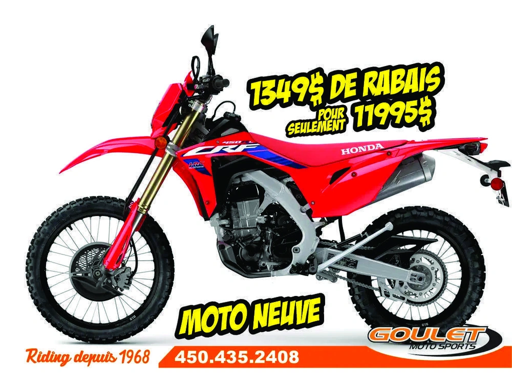 2023 Honda Crf 450rl alt