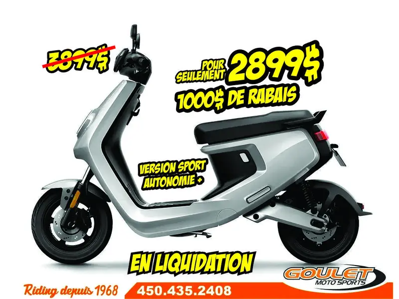 2022 NIU MQi+ SPORT 42A E-SCOOTER