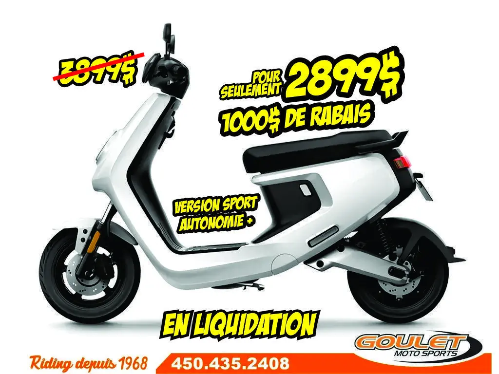 2022 NIU MQi+ SPORT 42A E-SCOOTER 