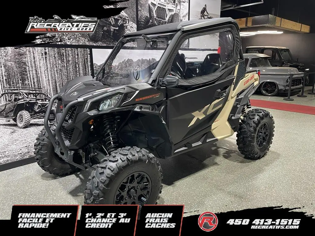 2023 Can-Am MAVERICK 1000R SPORT XXC CAB **SEULEMENT 1775KM!!**