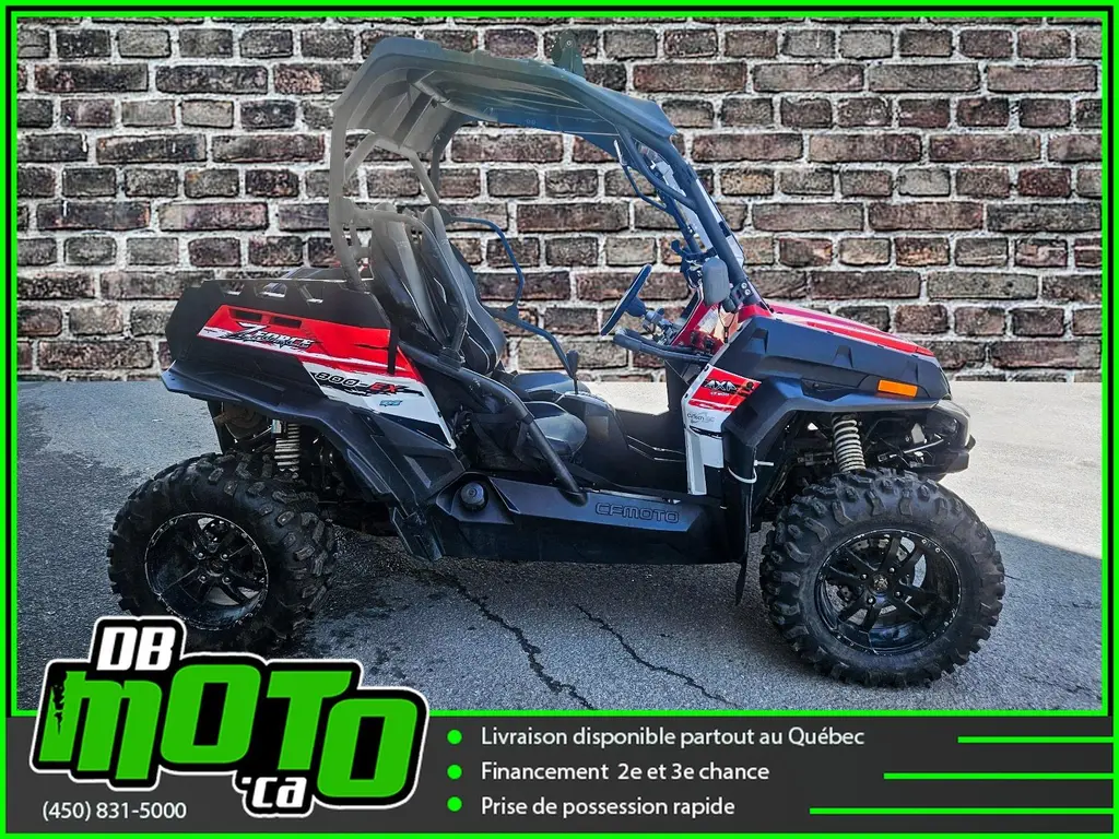 2015 CFMOTO ZFORCE 800 EX ** AUCUN FRAIS CACHÉ **