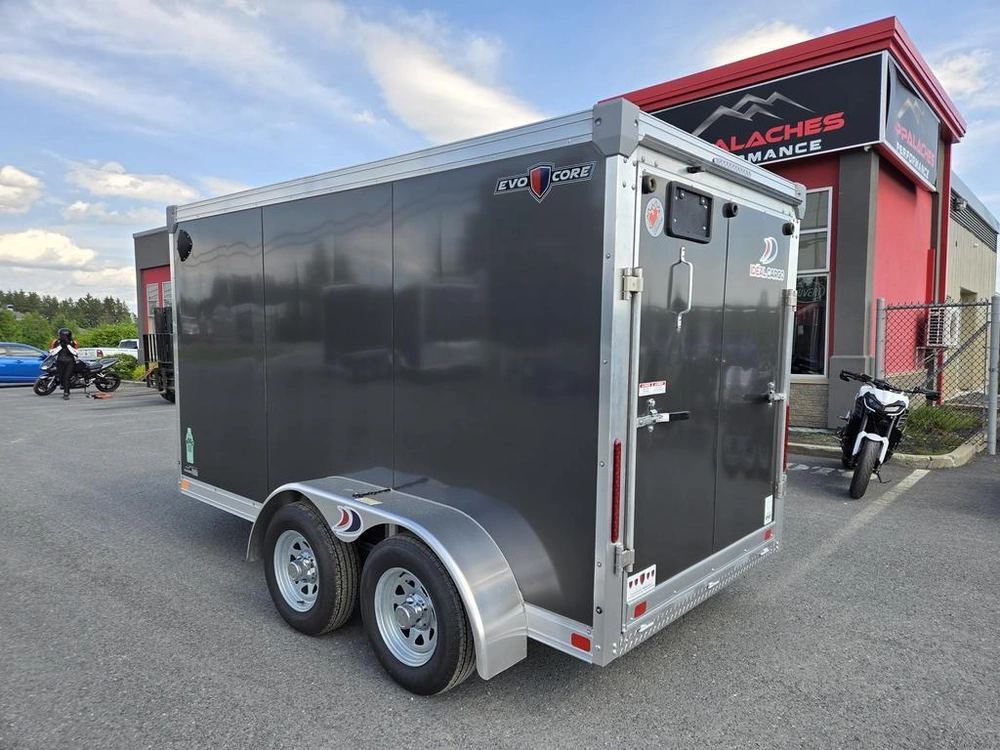 Ideal Cargo Remorque Fermée Évocore 6x12 Porte Rampe 2024 alt