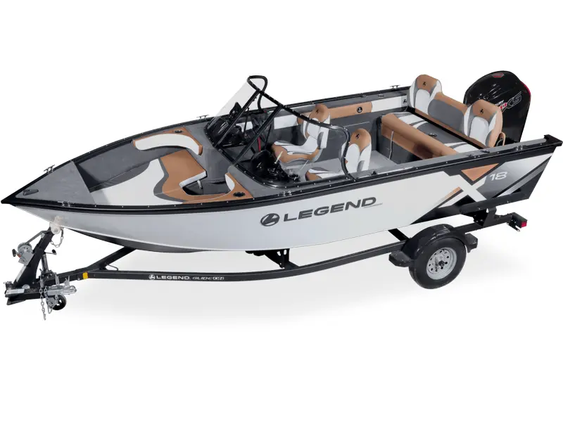 Legend X18 w/ 90 ELPT 4S Merc, galv trailer & bow to stern cover 2024