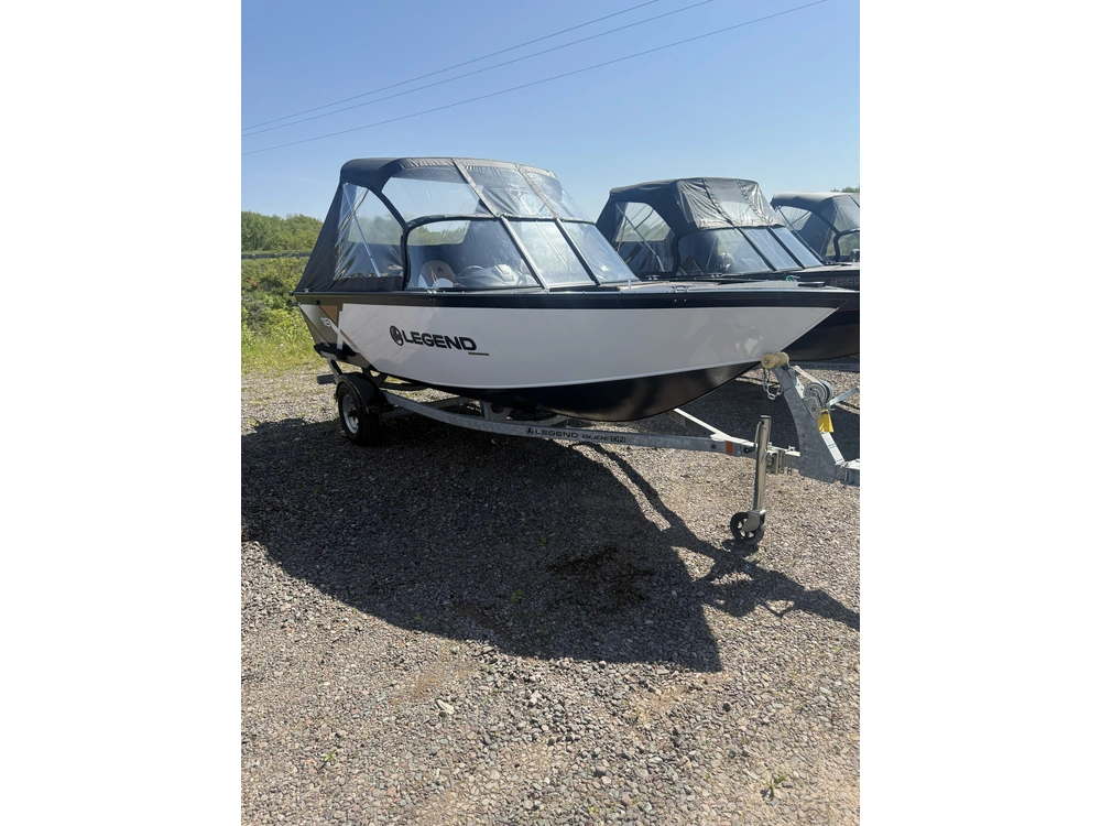 2024 Legend X18 W/ 90 Elpt 4s Merc, Galv Trailer & Bow To Stern Cover