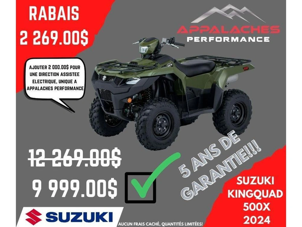 Suzuki Kingquad 500x 2024 alt