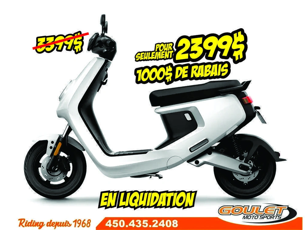 2022 Niu Mqi+ Sport 31a E-scooter alt