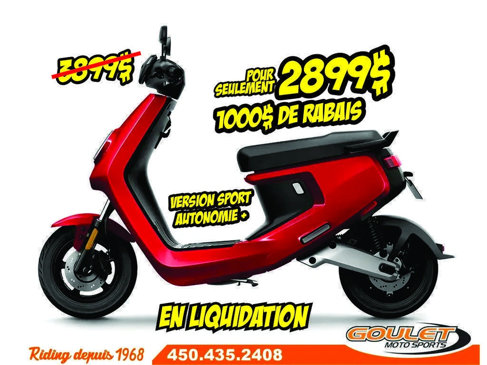 2022 Niu Mqi+ Sport 42a E-scooter alt