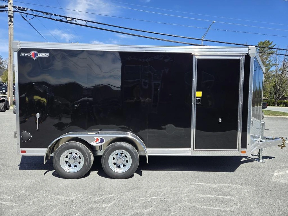 Ideal Cargo Remorque Fermée Idev714ta2 7x14 Evocore 2 Portes Arriere 2024 alt