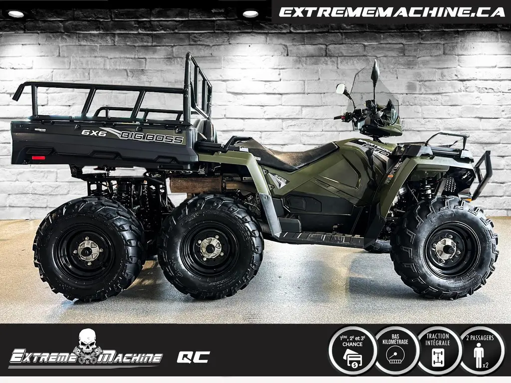 Polaris SPORTSMAN 6X6 570 BIG BOSS EPS 2020 - PRÊT POUR LA SAISON!!!