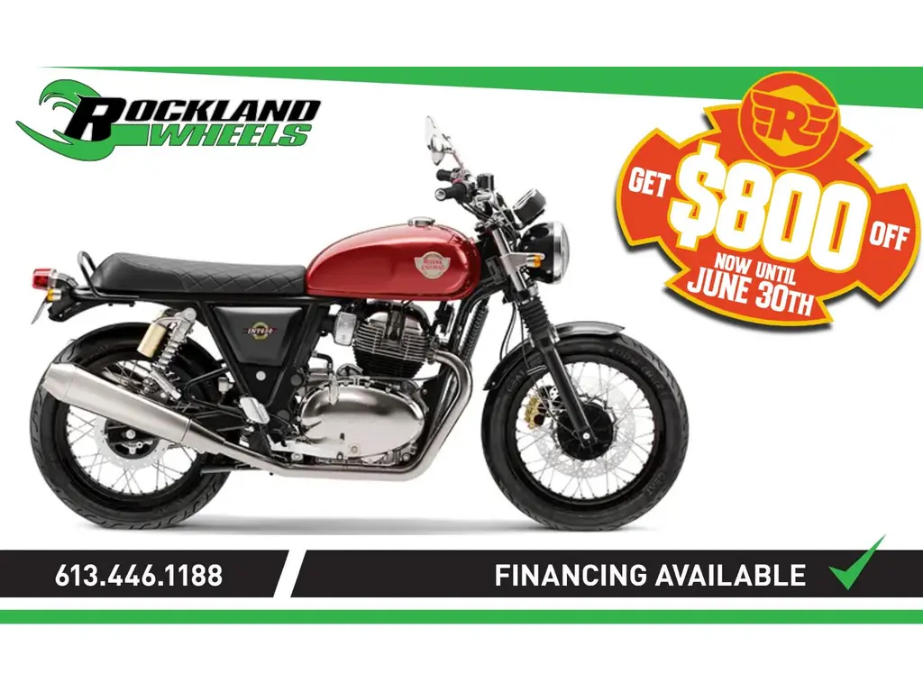 Royal Enfield INTERCEPTOR 650 - CANYON RED 2024