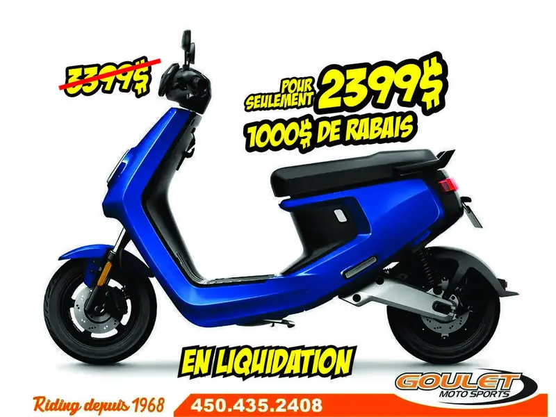 2022 NIU MQi+ SPORT 31A E-SCOOTER