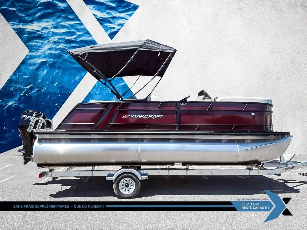 2025 STARCRAFT Ponton EX-20 Q DH 90HP INCLUS