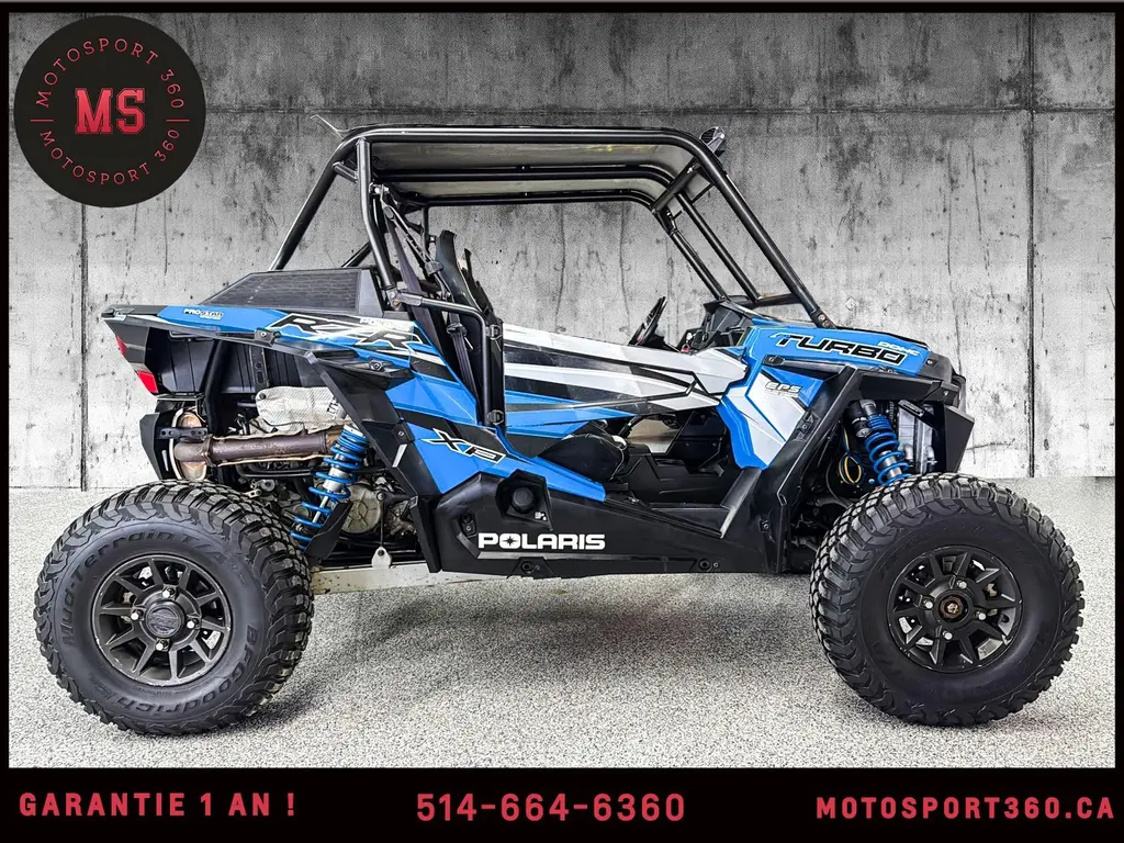 2018 Polaris RZR XP 1000 TURBO AUBAINE !