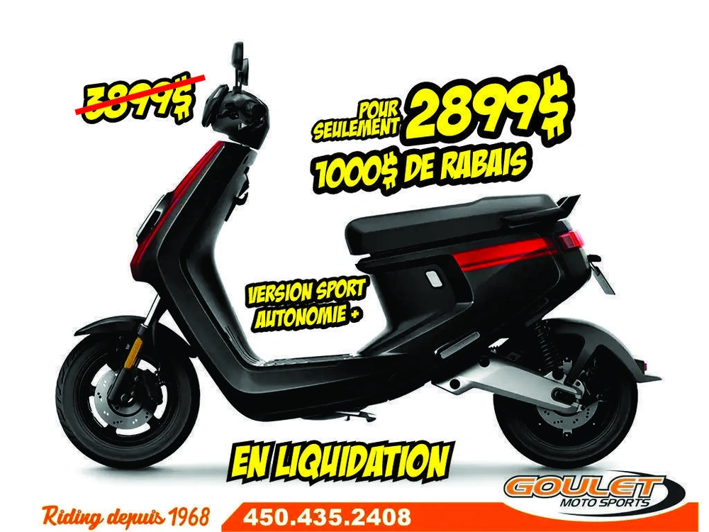 Niu Mqi+ Sport 42a E-scooter 2022 alt