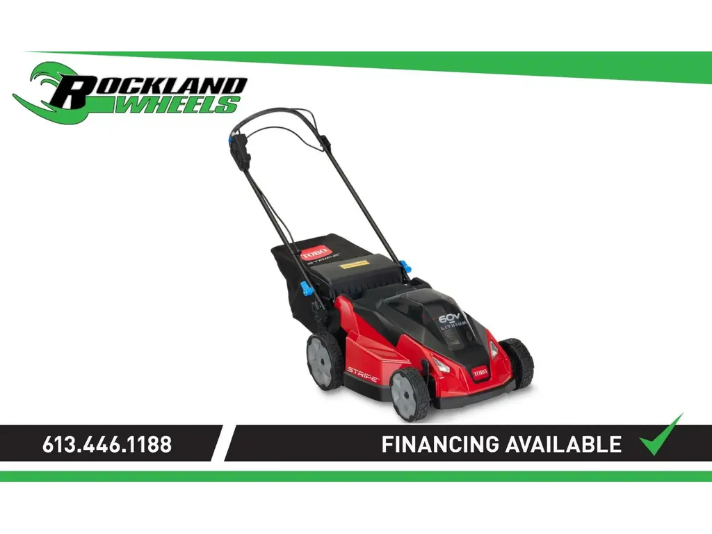 2025 Toro 60V MAX 21IN (53CM) STRIPE SELF-PROPEL W/ BATTERY (21621)