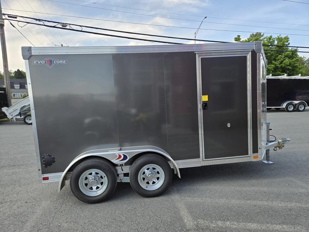Ideal Cargo Remorque Fermée Évocore 6x12 Porte Rampe 2024 alt