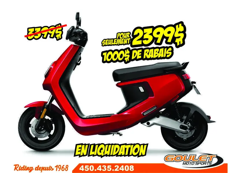 2022 NIU MQi+ SPORT 31A E-SCOOTER
