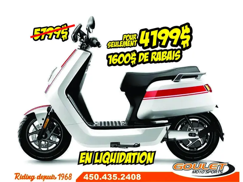2022 NIU NIU NQi GTS E-SCOOTER