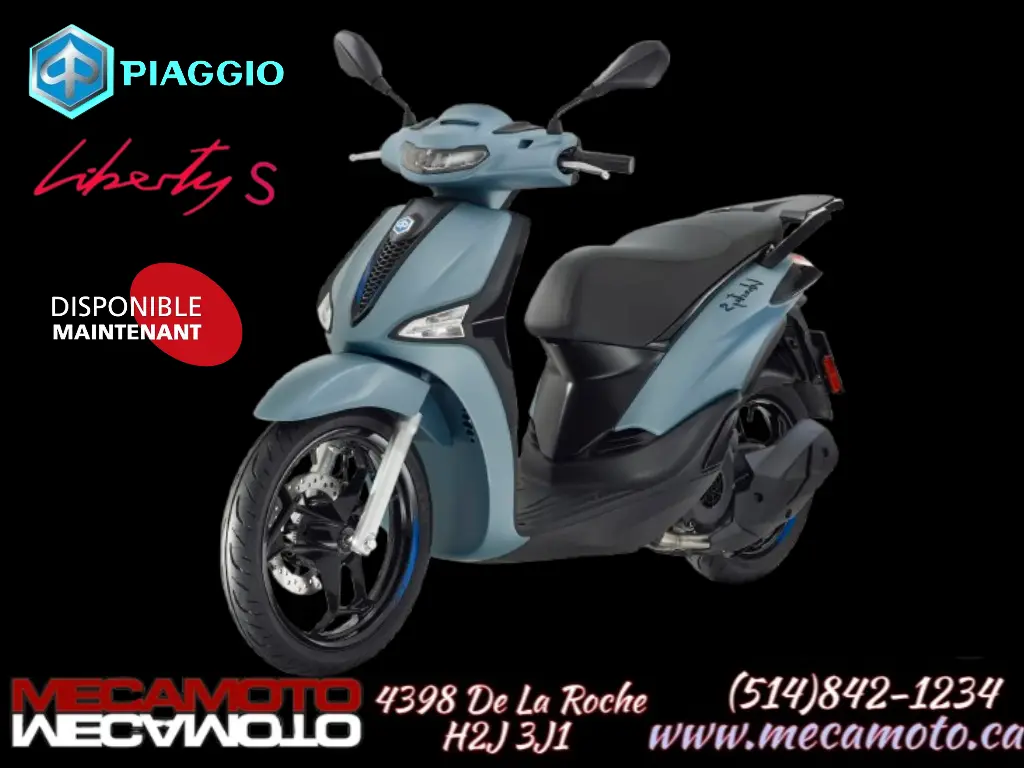 2025 Piaggio Liberty 50 S 