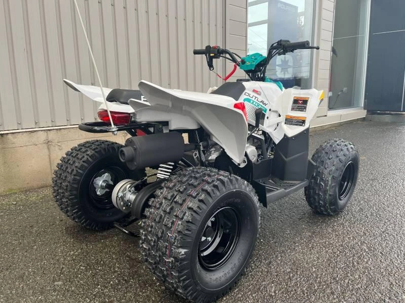 Polaris Outlaw 110 Efi - Blanc-vert 2025 alt