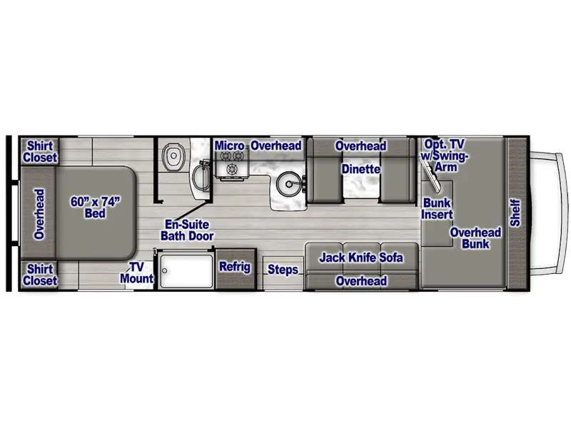 2024 Gulf Stream 6280LE Conquest E-350 Super Duty Motorhome thumbnail 2