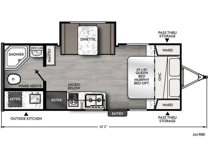 2026 Coachmen Apex 203RBK