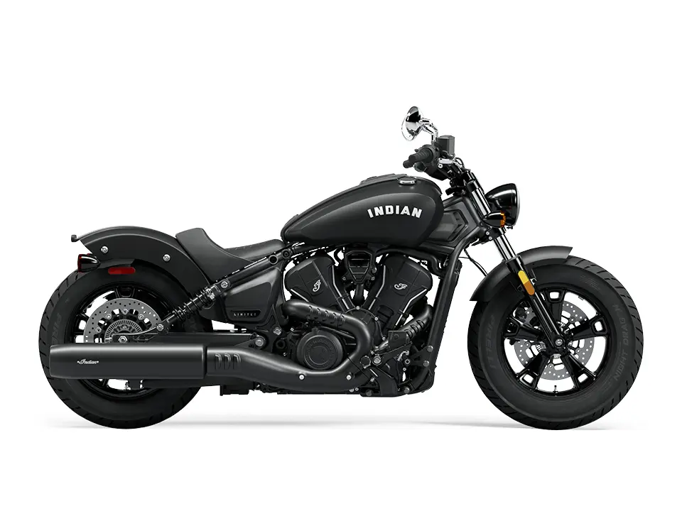 2025 Indian Motorcycle Scout Sixty Bobber Limited // Black Smoke