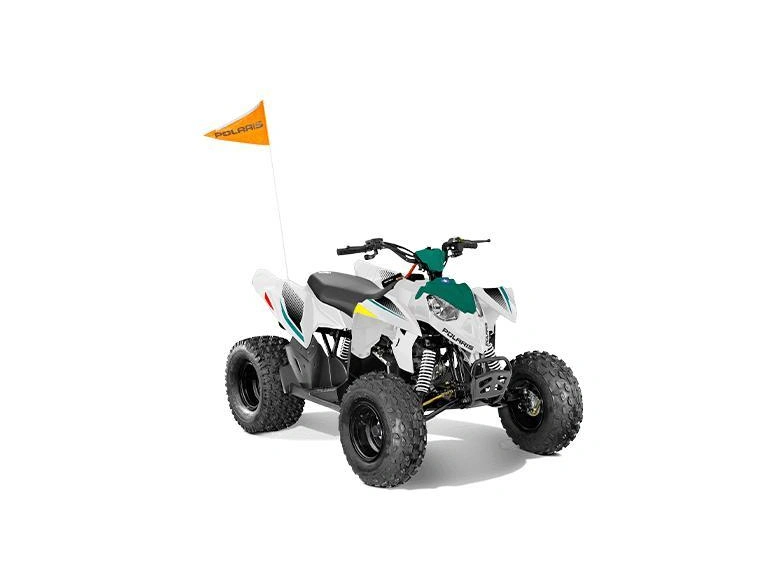 Polaris Outlaw 110 Efi - Blanc-vert 2025 alt