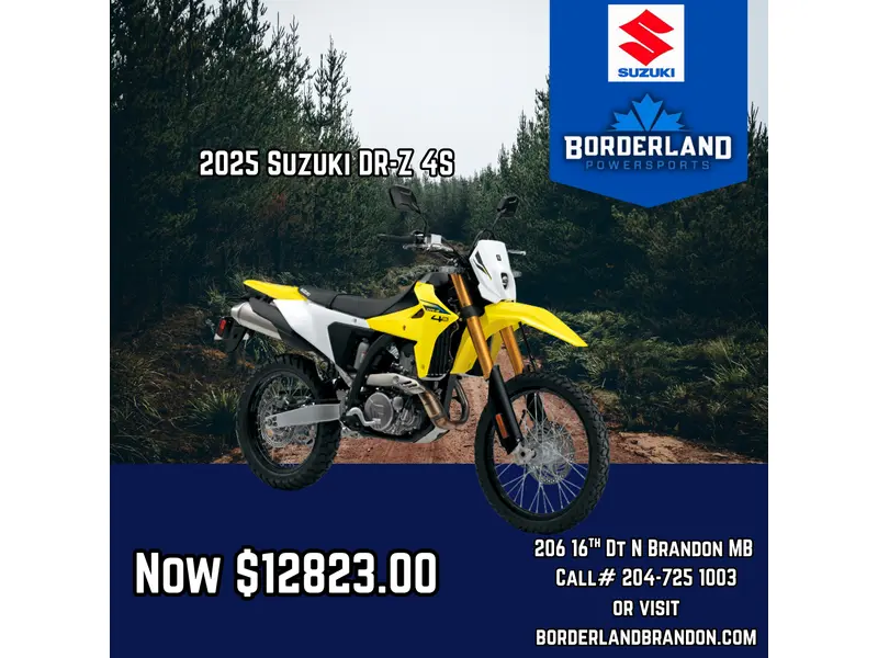 2025 Suzuki DR-Z 4S Base