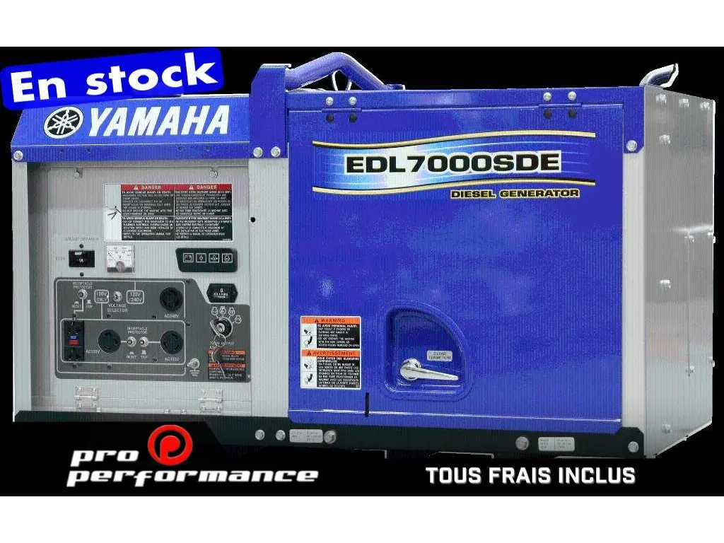 Yamaha Génératrice Diesel - EDL7000SDE 2023