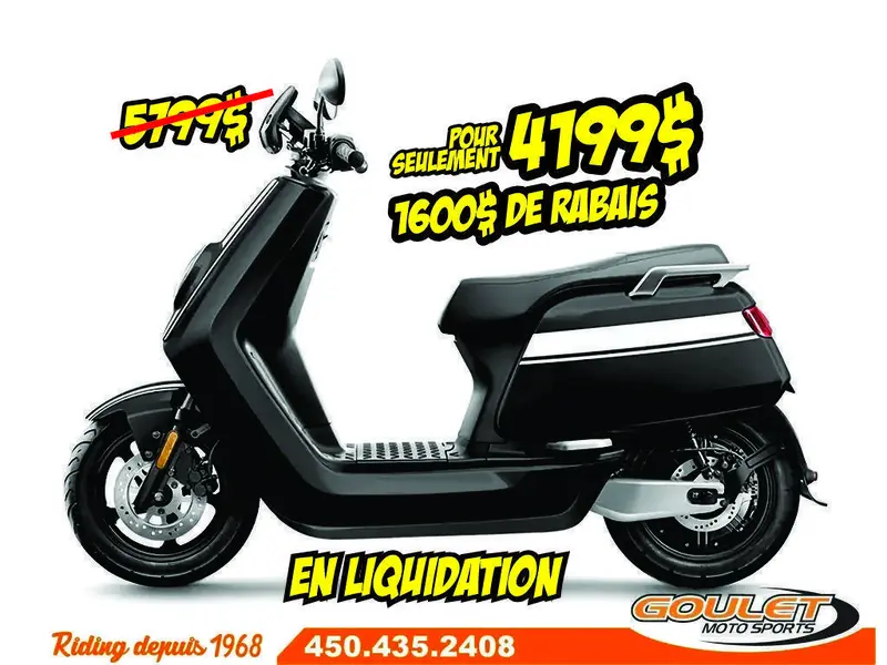 2022 NIU NIU NQi GTS E-SCOOTER
