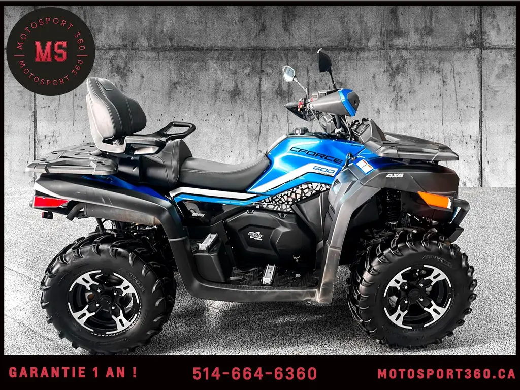 CFMOTO CFORCE 600 TOURING EPS LX 2021 - BAS MILAGE ! VRAI 2 PLACES !