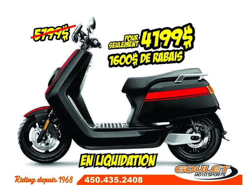 2022 NIU NIU NQi GTS E-SCOOTER