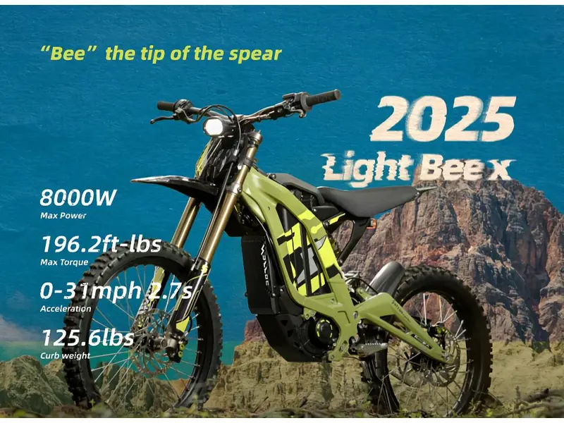 2025 SUR RON LIGHT BEE X LBX Gen 2 ÉLECTRIQUE