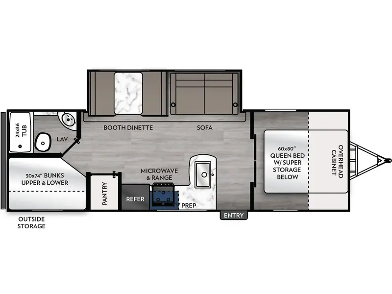 2025 Coachmen Apex 26BHX
