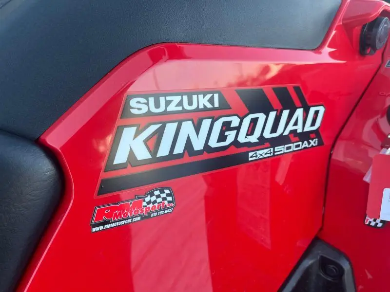 2025 Suzuki KINGQUAD 500XP