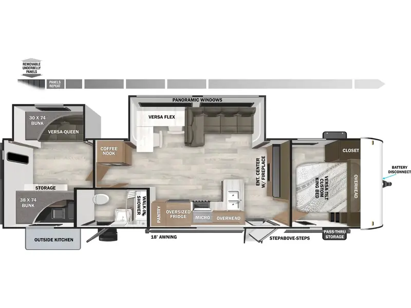 2026 Forest River Wildwood 32BHDS