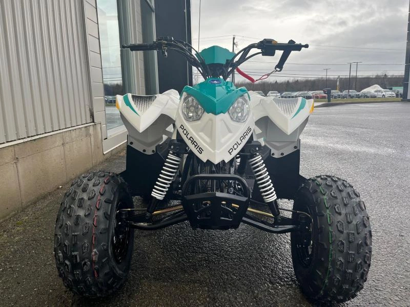 Polaris Outlaw 110 Efi - Blanc-vert 2025 alt