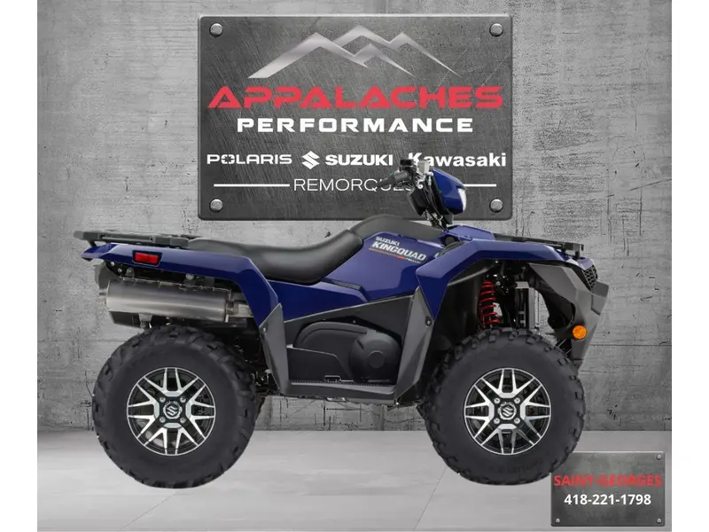 2025 Suzuki KINGQUAD 750 XPZS BLEU
