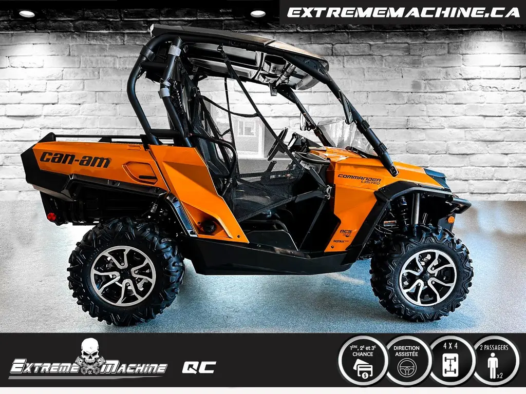 2016 Can-Am COMMANDER 1000 LIMITED DPS & GPS PRÊT POUR LA SAISON!!!