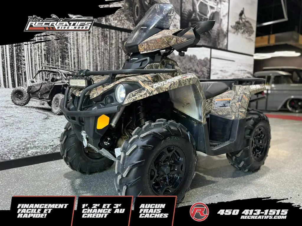 2021 Can-Am OUTLANDER 570 MOSSY OAK **TRES BIEN ÉQUIPÉ!!**