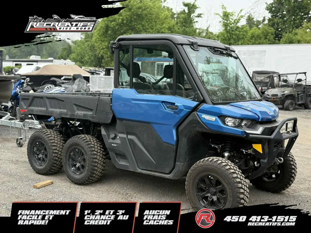 2022 Can-Am DEFENDER HD10 LIMITED CAB 6X6