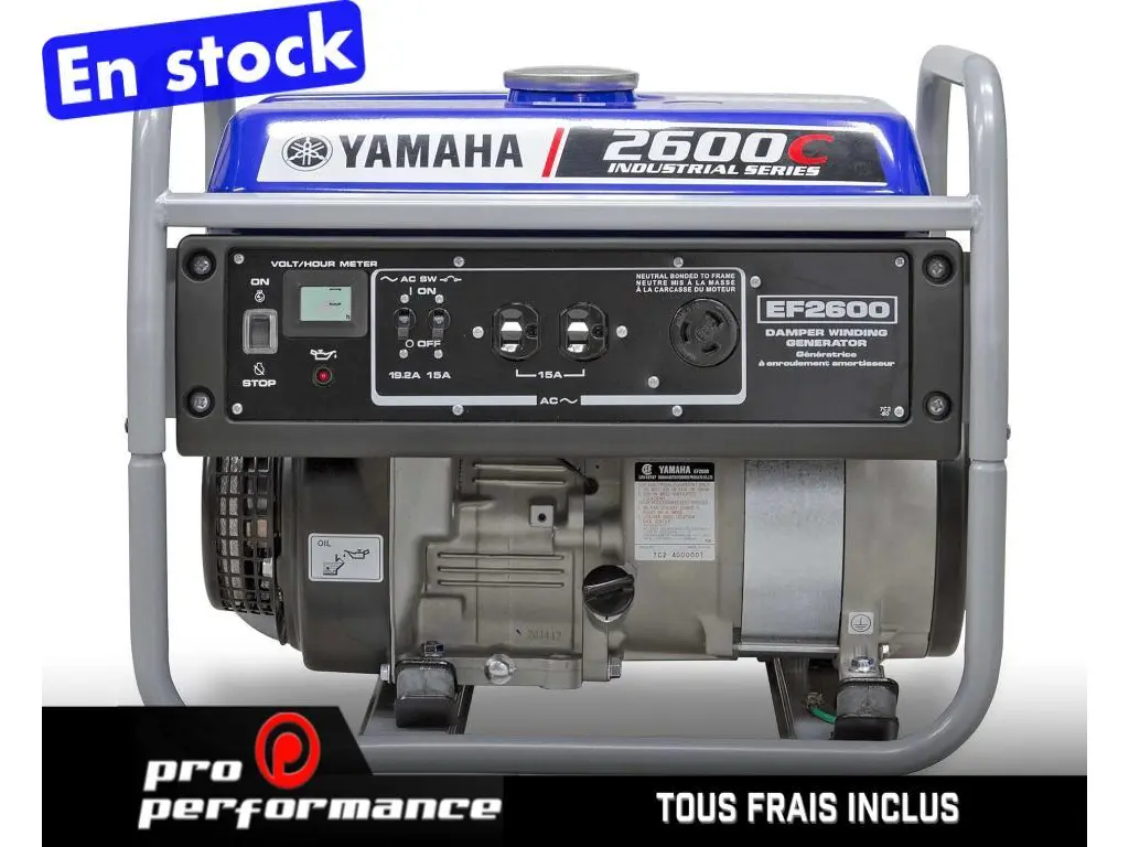 2024 Yamaha Génératrice - EF26C
