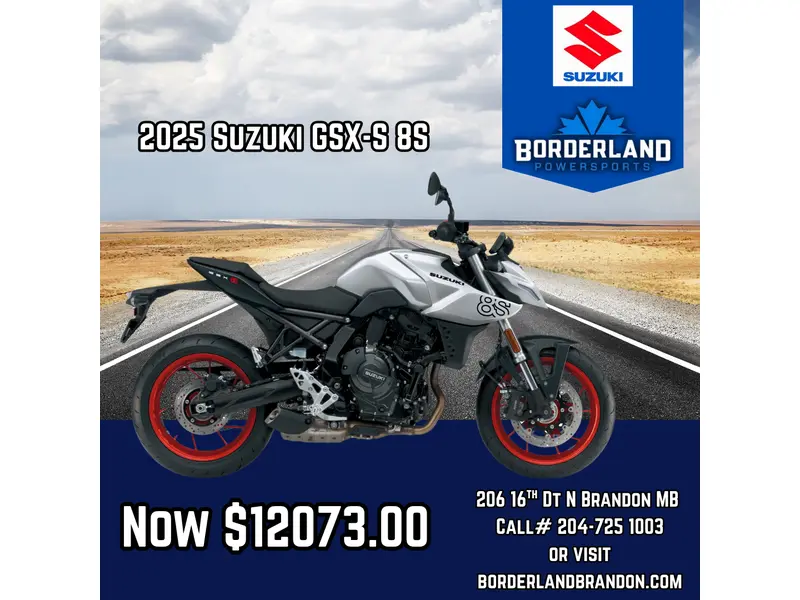 2025 Suzuki GSX-S 8S
