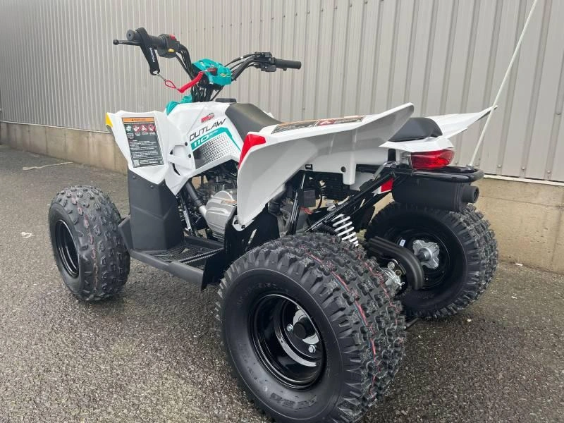 Polaris Outlaw 110 Efi - Blanc-vert 2025 alt