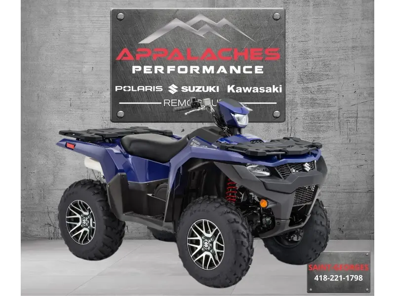 2025 Suzuki KINGQUAD 750 XPZS BLEU