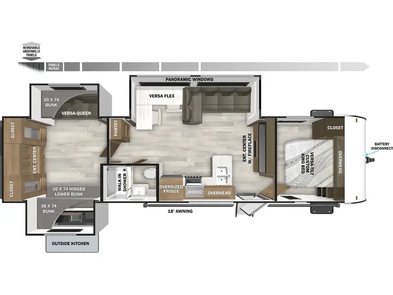 2026 Forest River Wildwood 31KQBST